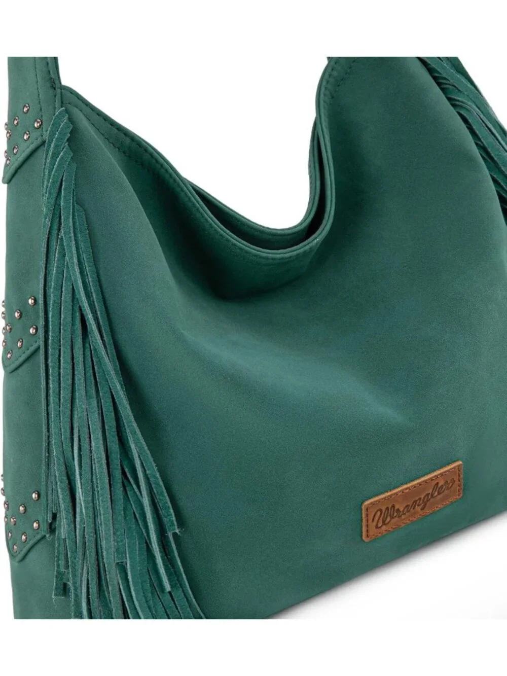 Fringe Suede Hobo Bag for Women | Leather Western Purse with Tassels & Shoulder